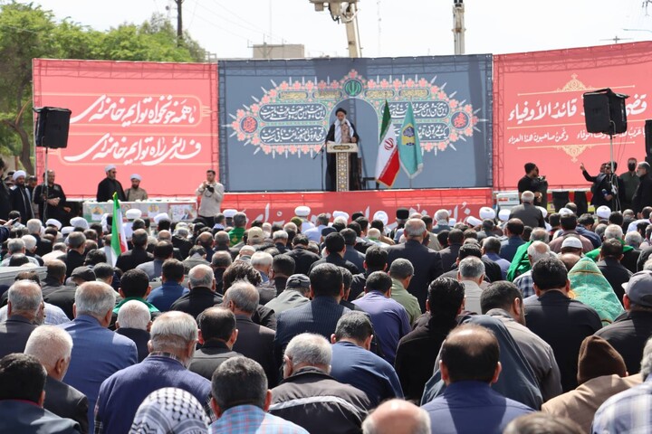 نماز جمعه تاریخی در اهواز