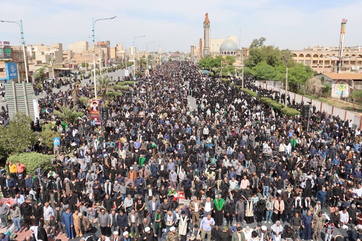 نماز جمعه تاریخی در اهواز