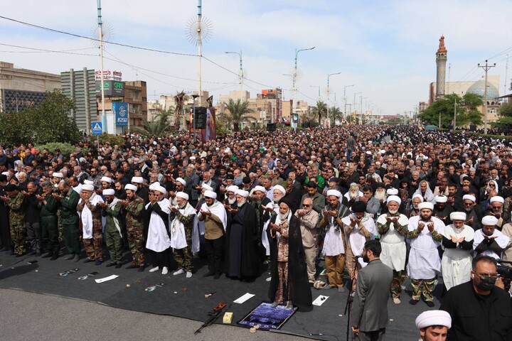 نماز جمعه تاریخی در اهواز