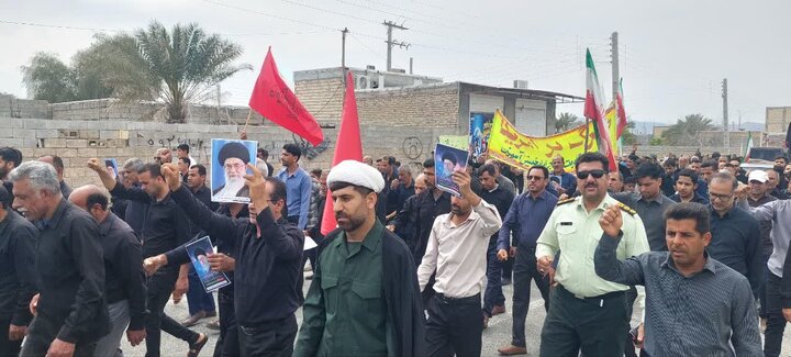 تصاویر/ راهپیمایی مردم نودژ در انتقام‌خواهی امام‌شهید