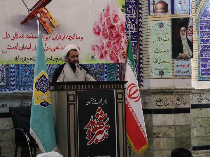 تصاویر/ اقامه نمازجمعه شهر زیدآباد
