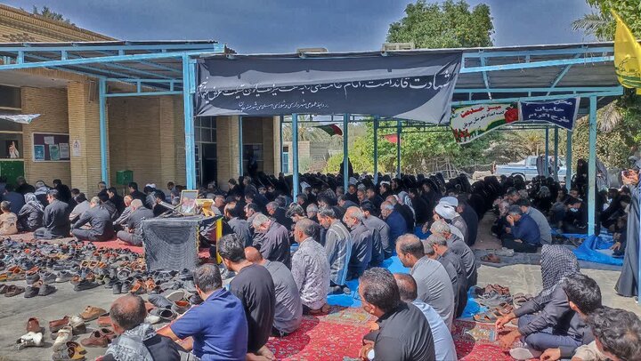 تصاویر/ نمازجمعه و راهپیمایی مردم منوجان در انتقام‌خواهی امام‌شهید