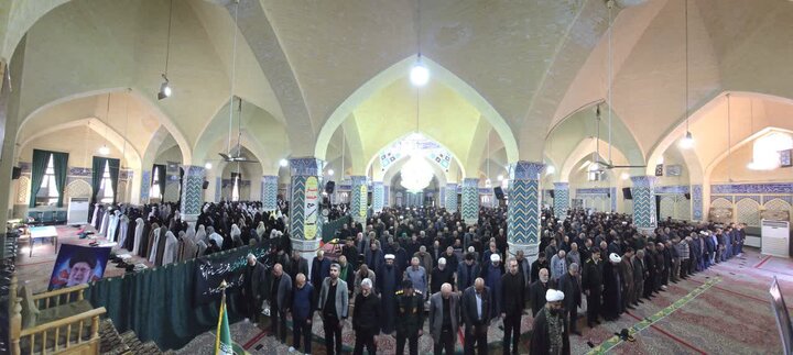 تصاویر/ شکوه حماسه بهابادی ها در هفتمین روز شهادت امام خامنه ای