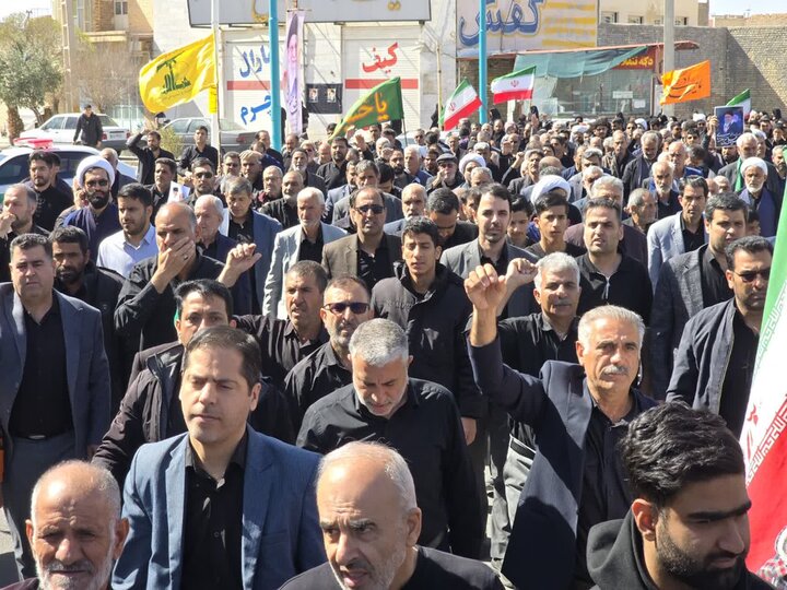 تصاویر/ شکوه حماسه بهابادی ها در هفتمین روز شهادت امام خامنه ای
