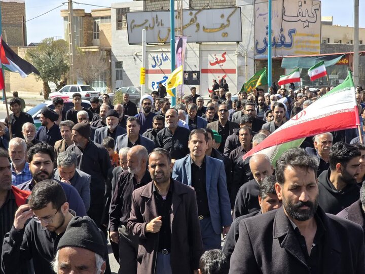 تصاویر/ شکوه حماسه بهابادی ها در هفتمین روز شهادت امام خامنه ای