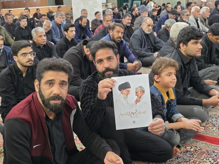 تصاویر/ شکوه حماسه بهابادی ها در هفتمین روز شهادت امام خامنه ای
