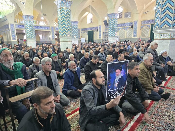 تصاویر/ شکوه حماسه بهابادی ها در هفتمین روز شهادت امام خامنه ای