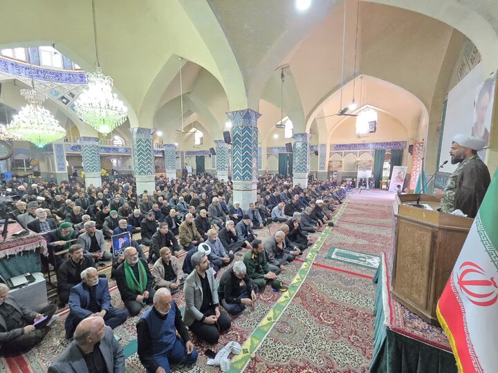 تصاویر/ شکوه حماسه بهابادی ها در هفتمین روز شهادت امام خامنه ای