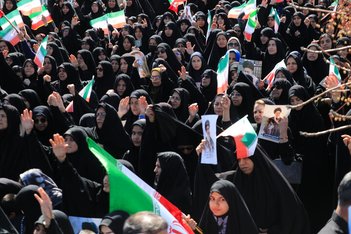 تصاویر| راهپیمایی محکومیت جنایات آمریکا و رژیم صهیونسیتی در بیرجند