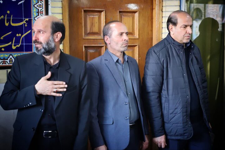 تصاویر/برگزاری مراسم بزرگداشت شهیدان والامقام "متین بیات و محمد حسین ترابی و سرهنگ احمد عابدی" در اراک