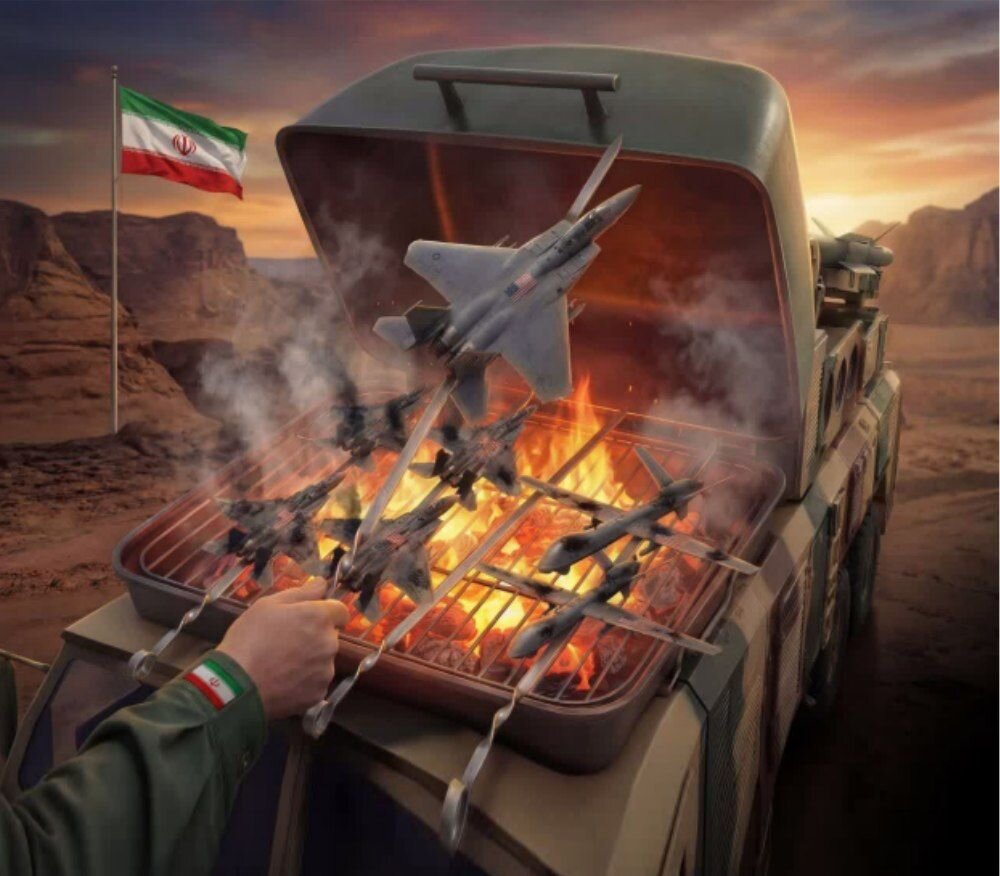 ایران در حال قتل عام نیروی هوایی اسرائیل