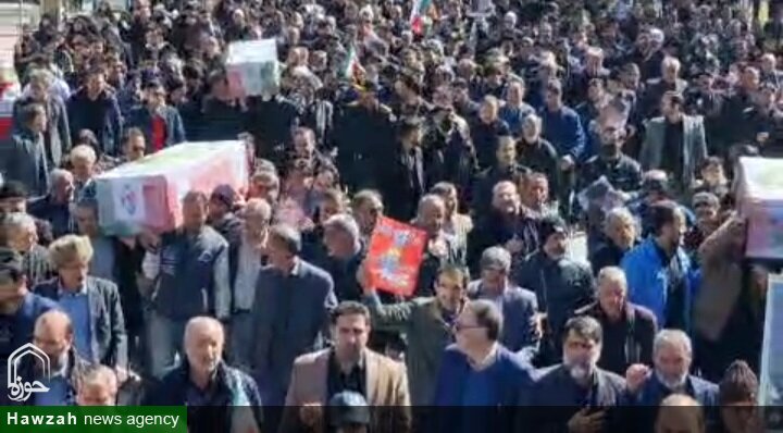فیلم | راهپیمایی مردم دلفان برای شهادت قائد امت