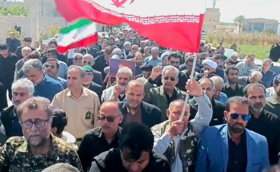 فیلم| راهپیمایی مردم کاکی در محکومیت حمله آمریکایی صهیونیستی به ایران