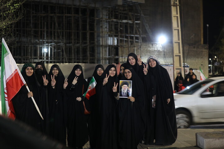 تصاویر/ پنجمین شب حضور عزاداران شهید امام خامنه‌ای در قم