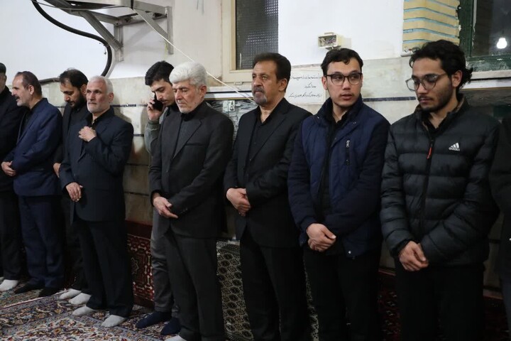 تصاویر/ مراسم بزرگداشت شهیدان محمد باصری و شایان تبریزی‌امجد در سمنان
