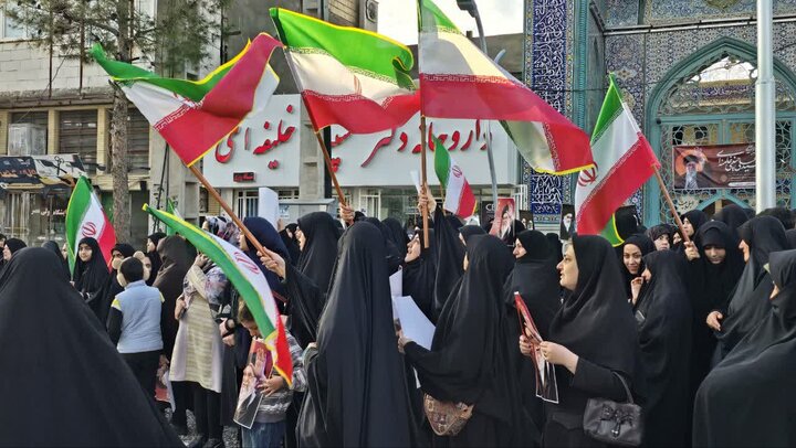تصاویر/ همایش و اجتماع زینبیون در خونخواهی رهبر شهید در سیرجان