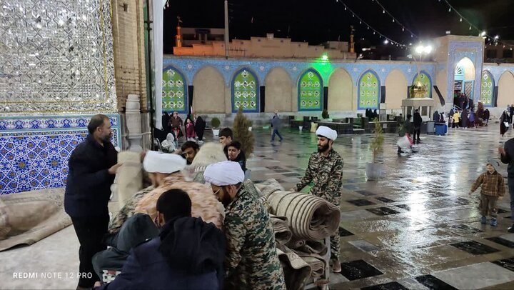 تصاویر/ آمادگی طلاب جهادی و بسیجی حوزه علمیه جعفریه شهرستان پیشوا برای خدمت به مردم شریف ایران اسلامی