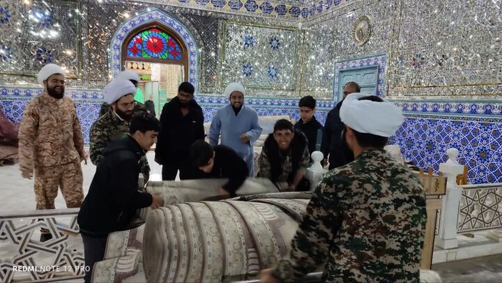 تصاویر/ آمادگی طلاب جهادی و بسیجی حوزه علمیه جعفریه شهرستان پیشوا برای خدمت به مردم شریف ایران اسلامی