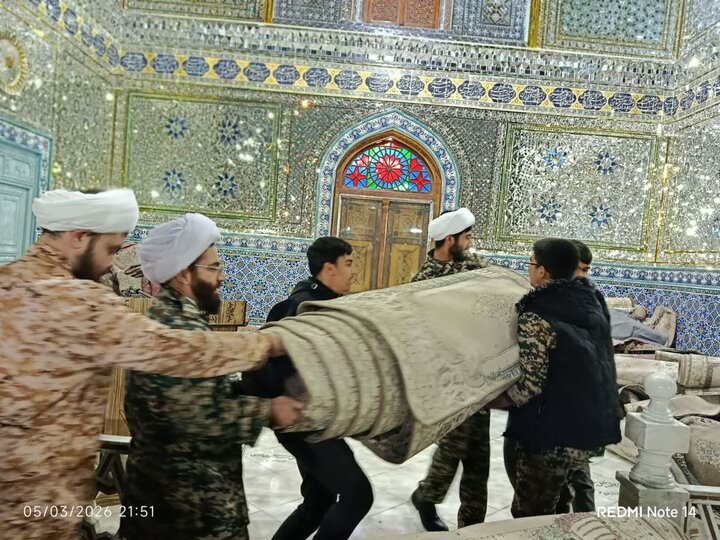 تصاویر/ آمادگی طلاب جهادی و بسیجی حوزه علمیه جعفریه شهرستان پیشوا برای خدمت به مردم شریف ایران اسلامی