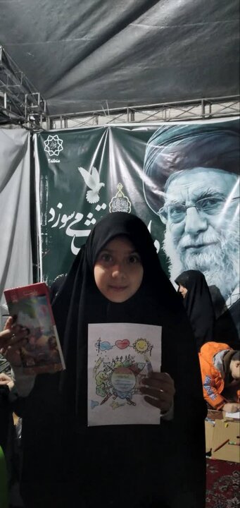 تصاویر / برپایی کارگاه کودک و نوجوان  با نام و یاد رهبر شهید میهن اسلامی