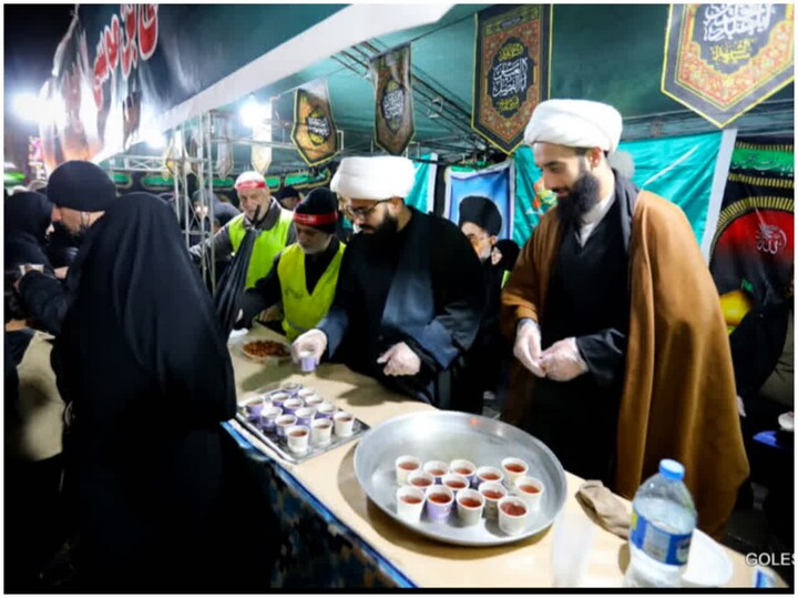 برپایی موکب عزاداری مدرسه علمیه امام خمینی (ره) گرگان به مناسبت شهادت قائد امت امام خامنه ای (ره)