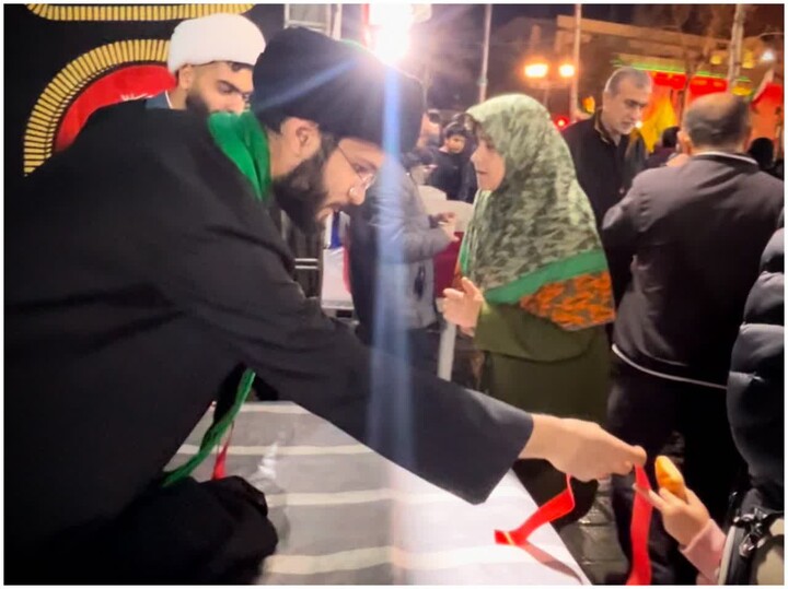 برپایی موکب عزاداری مدرسه علمیه امام خمینی (ره) گرگان به مناسبت شهادت قائد امت امام خامنه ای (ره)