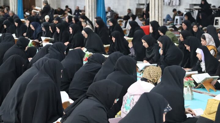 تصاویر/ مراسم جمع خوانی قرآن کریم در شهرستان شاهین دژ