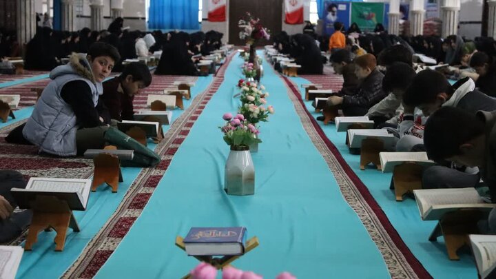 تصاویر/ مراسم جمع خوانی قرآن کریم در شهرستان شاهین دژ
