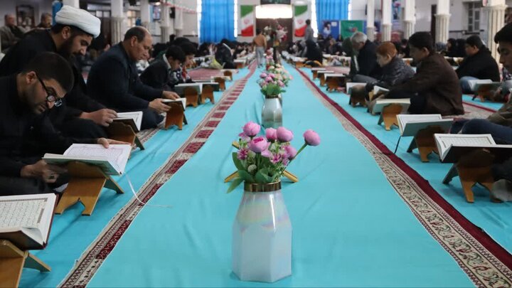 تصاویر/ مراسم جمع خوانی قرآن کریم در شهرستان شاهین دژ