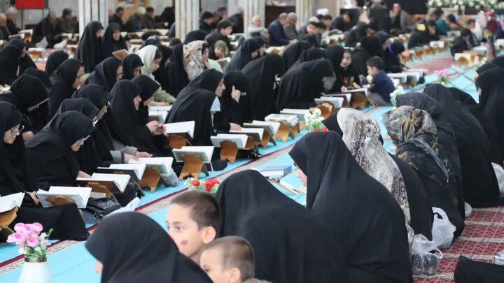 تصاویر/ مراسم جمع خوانی قرآن کریم در شهرستان شاهین دژ