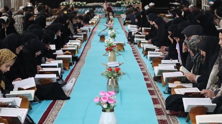 تصاویر/ مراسم جمع خوانی قرآن کریم در شهرستان شاهین دژ