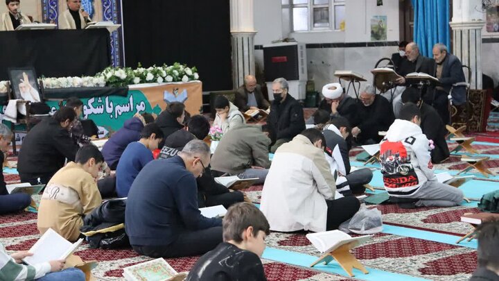 تصاویر/ مراسم جمع خوانی قرآن کریم در شهرستان شاهین دژ