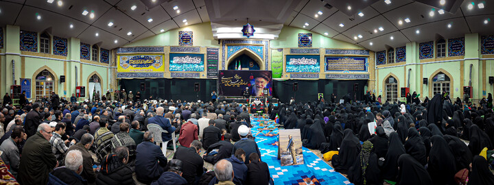 تصاویر/مراسم بزرگداشت امام شهید آیت الله سید علی حسینی خامنه ای در همدان