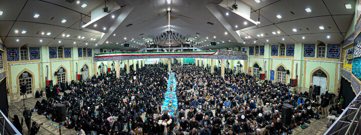تصاویر/مراسم بزرگداشت امام شهید آیت الله سید علی حسینی خامنه ای در همدان
