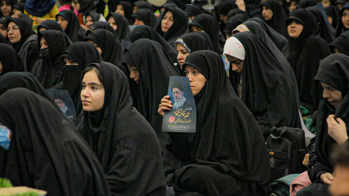 تصاویر/مراسم بزرگداشت امام شهید آیت الله سید علی حسینی خامنه ای در همدان