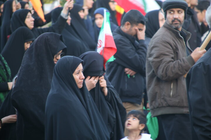 تجمع مردم کرمان در هفتمین روز خونخواهی
