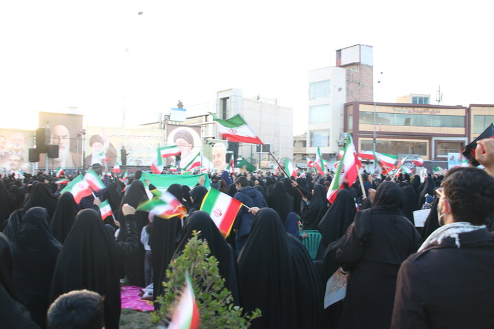 تجمع مردم کرمان در هفتمین روز خونخواهی