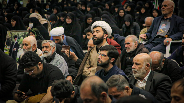 تصاویر/مراسم بزرگداشت امام شهید آیت الله سید علی حسینی خامنه ای در همدان