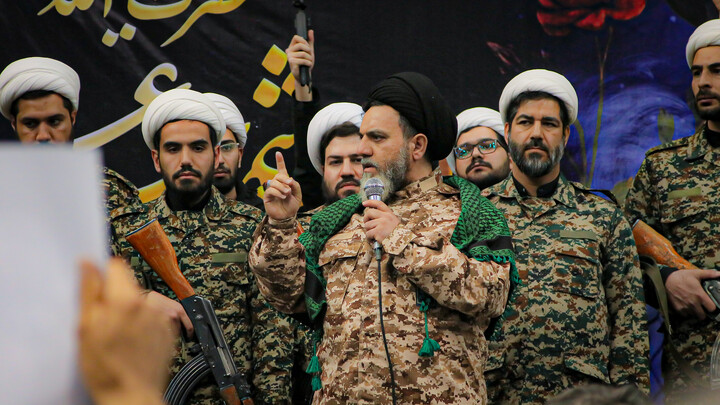 تصاویر/مراسم بزرگداشت امام شهید آیت الله سید علی حسینی خامنه ای در همدان