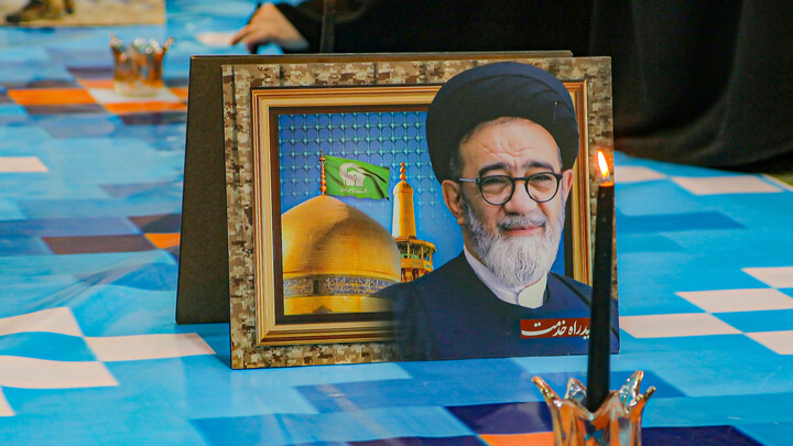 تصاویر/مراسم بزرگداشت امام شهید آیت الله سید علی حسینی خامنه ای در همدان