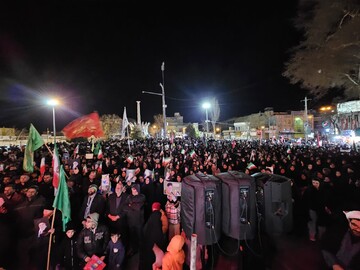 تصاویر/ حضور سوگواران امام شهید امت در قروه