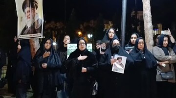 تصاویر/ عزاداری مردم ولایتمدار و غیور بادرود در هفتمین روز شهادت رهبر شهید انقلاب