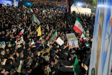 تصاویر| وداع با شهید حسین محمدآبادی در میدان ابوذر بیرجند