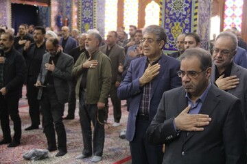 تصاویر/ مراسم گرامیداشت شهادت امام خامنه ای و شهدای جنگ رمضان در یزد