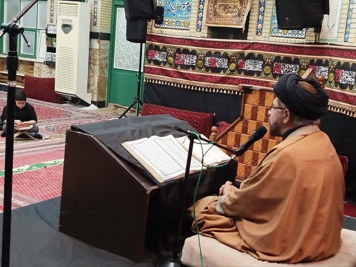 تصاویر/ محفل انس با قرآن در مسجد ولیعصر(عج)