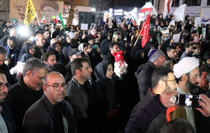 جمع شب هفتم میدان لاله شهرستان نظرآباد