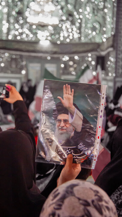 تصاویر/ اجتماع بزرگ نوجوانان دختر و پسر آران و بیدگل در هفتمین رو شهادت رهبر معظم انقلاب درهلال بن علی