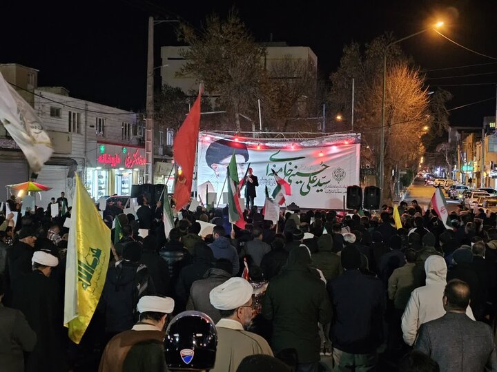 تصاویر/حضور سوگواران امام شهید امت در قروه