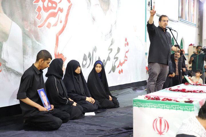 تصاویر/تشییع شهید محمد محمودی زاده