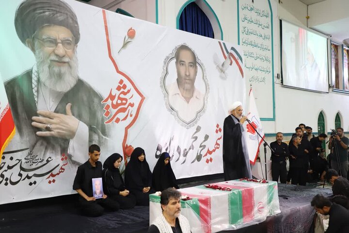 تصاویر/تشییع شهید محمد محمودی زاده